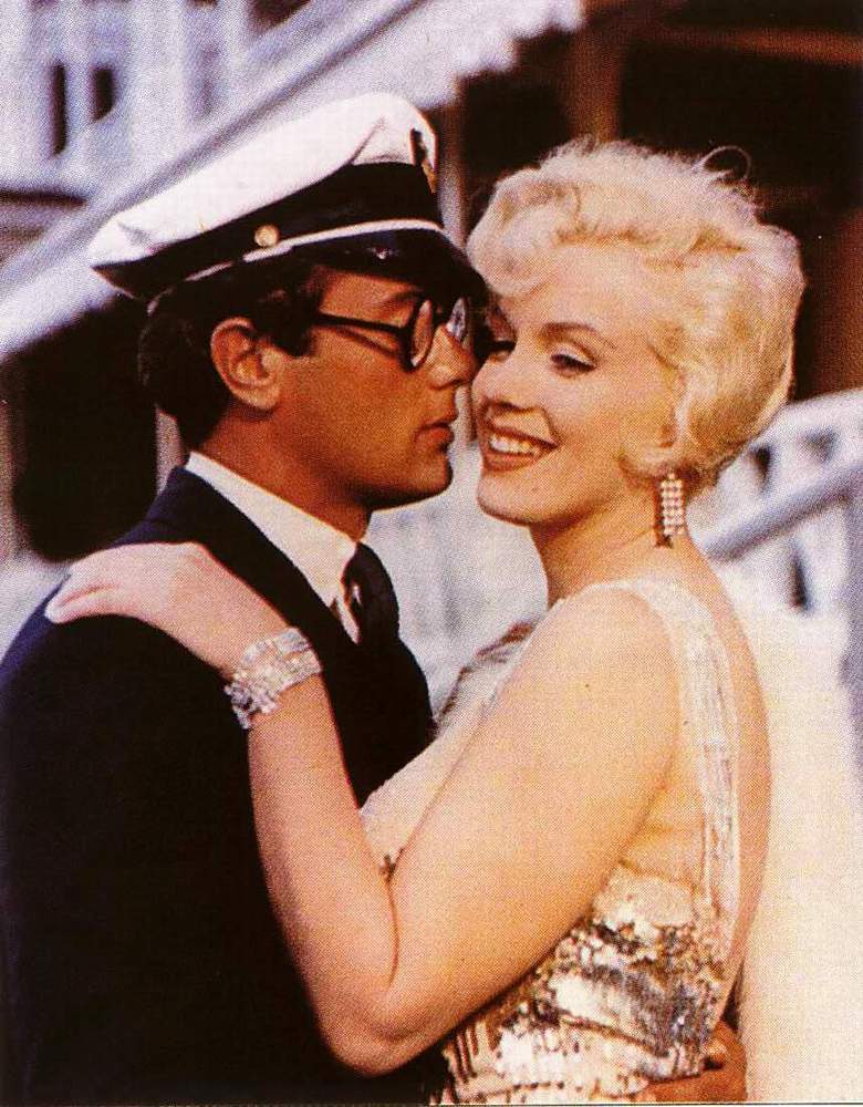 tony curtis marilyn. Marilyn Monroe and Tony Curtis